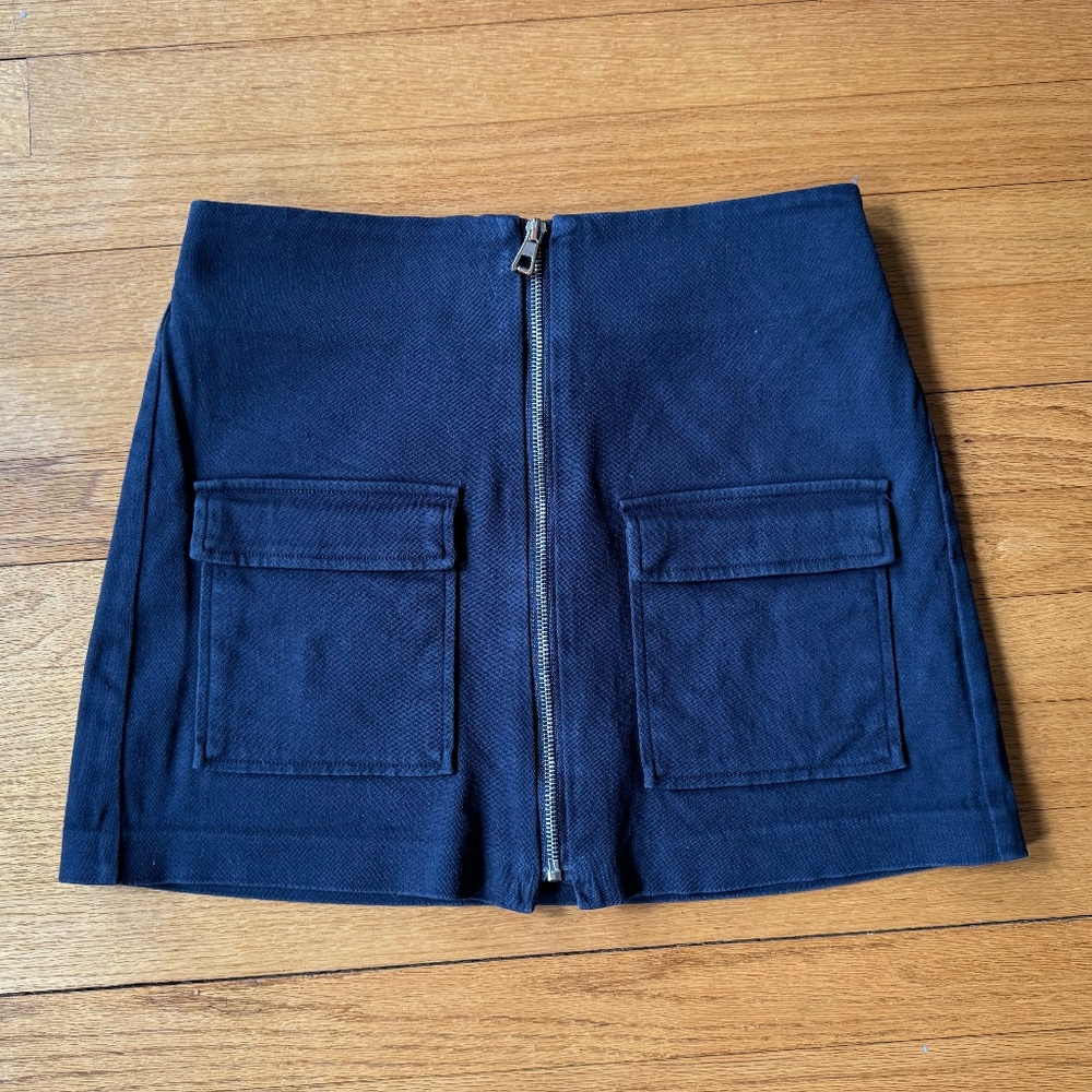 J.O.A. Blue Cargo Skirt - Size M